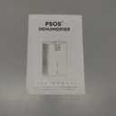 Dehumidifier, Dehumidifiers for Home, 98 OZ Water Tank, (1000 sq.ft) Quiet Dehumidifier for Basement Bedroom Bathroom with Humidity Display, Auto Shut Off, Relaxing 7 Color Ambient Light(Gray)