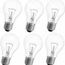 75W Incandescent Light Bulbs,A21 Bulb Dimmable Medium E26 Base Light Bulbs,A19 Incandescent Light Bulb (6)