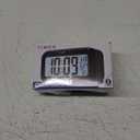 Timex Alarm Clock with Temperature Sensor and Large Display, Battery Operated for Bedroom Runs on 3 AAA Batteries (T108BC) (T108) Black