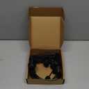 Zhanmai 8 Pcs Black Microphone Headset Headpiece Costume Prop Headset Hippie Halloween Costume Accessories Makeup Props for Party Supplies