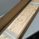0.68-Inch Horizontal Wooden Bunkie Board/Bed Slats, Enhance Mattress Support, Twin(39"), Beige