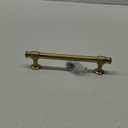 Amerock | Cabinet Pull | Golden Champagne | 5-1/16 in (128 mm) Center-to-Center Drawer Pull | Winsome | Kitchen and Bath Hardware | Furniture Hardware