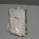 MakeMeChic Women's Renaissance Corset Bustier Tops Shapewear Lingerie Lace Up Floral Sexy Strapless Overbust Crop Top (White) XS