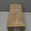 Mkono Small Artificial Flowers in Ceramic Vase Centerpieces Coffee Table Decor, Silk Flower Arrangements for Home Decor Indoor Fake Flower Bouquet for Bathroom Dining Room Kitchen (Brown, Medium)