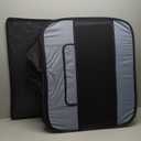 2-in-1 Dog Playpen, 58''Pop Up Cat Puppy Pet Playpen Indoor/Outdoor Cats Enclosed, Cat Dog Tent Crate Cage Kennel, Portable Playpen for Kitten, Small Animals Play Pen(No Divider, Unified Space) (Grey)