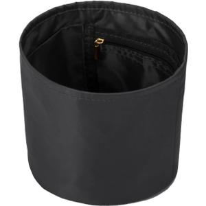 NOTAG Purse Organizer Insert Round Bucket Bag Organizer Nylon Bag Organizer for Handbag Small Tote Organizer Insert