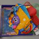 hahaland Baby Tissue Box Toy - Baby Toys 6-12 Months Montessori Toys for 6 Month Old with Textured Tails, Crinkle Tissues, Squeaky, Mirror, Play Silks Sensoy Scarves Baby Gifts 9 Month Old Travel Toys