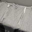 Women's Pajama Sets Long Sleeve Button Down Soft Knit Sleepwear Pjs 2 Piece Lounge Set (L)