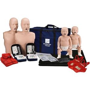 MCR Medical CPR Manikin/AED Training Kit, 2 Adult/2 Infant, Medium Tone
Build CPR and AED skills with a reusable trainer for skills labs.