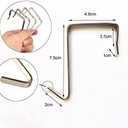 Numbered Cell Phone Pocket Charts for Classroom,Over the Door Hanging Calculator Holder Organizer 36 Pockets with Hooks for Teachers Purple