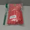 KYEESE 2Pack Dog Sweater Warm Lightweight Dogs Clothes Stretchy Dog Outfit for Small Dogs Boy Girl Soft Pets Fleece Sweater Turtleneck Pet Coat Comfy Sleeveless Doggie Sweatshirt Red,XL (X-Large (19-27lbs), 9# Red+Red Stripe)