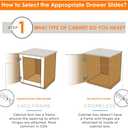 HBL’ 1 Pair | Soft Close Drawer Slides 22 inch, Heavy Duty Cabinet Drawer Slides Replacement - Ball Bearing Full Extension, 200 LB Capacity, Made of Cold-Rolled Steel, Rust-Resistant & Long-Lasting.