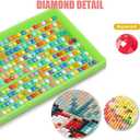 2 Pack DIY 5D Diamond Art Painting Coffee Cups 16x16 Inch for Adults Beginners. Round Full Drill Rhinestone Embroidery for Home Wall Decoration