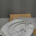 Little2Big Toilet Seat with Built-In Toddler Potty Training Seat, Slow Close, Easy to Install, Made in USA, ELONGATED, White