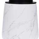 Bosilunlife Hand Soap Dispenser - Marble Lotion Dispenser 12Oz Ceramic Soap Dispenser Bathroom Refillable Liquid Pump Dispenser for Bathroom Kitchen Dispenser for Dish Soap with Easy-to-Press Pump