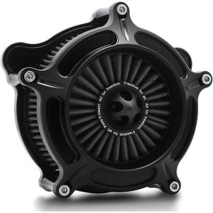 For harley davidson Sportster Air Cleaner filter street road glide M8 softail dyna 103 107 air intake Road King touring (OPS Black - Gray -Black spike, Model D : Softail 18up, Touring M8 17up)