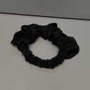 Magic Heatless Curlers for Overnight Waves - No Heat Roller Scrunchie Headband, Big Curly Style for Medium to Long Hair, Bun Hairband (All Black IPC)