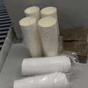 [100 Pack] 12 oz Paper Coffee Cups, Disposable Paper Coffee Cup with Lids, Sleeves, and Stirrers, Hot/Cold Beverage Drinking Cup for Water, Juice or Tea, Suitable for Home, Shops and Cafes