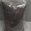 NTBAY Toddler Pillows, Down Alternative 13"x18" Pillows, Machine Washable - Soft and Breathable Travel Small Pillows for Sleeping, Ideal for Daycare, Crib, Cot, Dark Brown