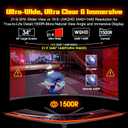 SANSUI 34 Inch 240Hz Ultrawide Curved Gaming Monitor UWQHD 34401440, 21:9 2K Curved Monitor 1500R,HDR400,Fast VA, PIP/PBP,AI Crosshair,AIPQ(Visual Enhance),MPRT 1ms,HDMI2.1 * 2,DP1.4 * 2