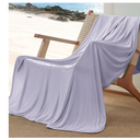Bedsure Purple Cooling Blanket for Hot Sleepers - Summer Cold Throw Blanket for Bed, Arc-Chill Lightweight Summer Bedding, Cool Thin Ice Cold Cooled Throws with Rayon Derived from Bamboo, 50x70