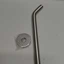 NearMoon Shower Arm with Flange, Made of 304 Stainless Steel Shower Extension Extender Pipe, Wall-Mounted for Fixed Bathroom Showerhead, Never Rust (12 Inch, Brushed Nickel)