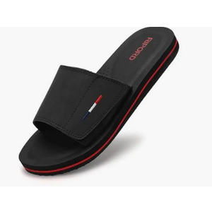 Mens Adjustable Slides Sandals Slip On Sandals Comfortable Athletic Anti-Slip Slides