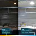 15,000 Lumen LED Adjustable 4 Panel Bulb, Uses Only 140W, Daylight, E26 Base, LED Garage Light for Indoors Workshop Warehouse