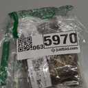 MY-LADY Messy Bun Hair Pieces Human Hair for Women Real Hairpiece Straight Scrunchies Tousled Updo Donut Chignon Ponytail Extension Medium Brown & Dark Blonde