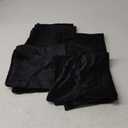 4 Pack 18x18 Pillow Cover Velvet Pillow Covers, Square Throw Pillow Covers for Living Room Decorations Throw Pillow Case, Throw Pillow Cover Cushion Cover for Sofa Bedroom Car, Black Velvet