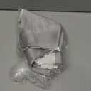 Light Grey Kitchen Window Curtains Valance and Tier Set 36 Inch, Gray Striped Abstract Rod Pocket Short Tier Curtain for Bathroom, Modern Small Cafe Drapes for Kitchen Decor