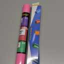 HTVVETUR HTV Vinyl Rolls Heat Transfer Vinyl - 12" x 9ft White HTV Vinyl for Shirts, Iron on Vinyl for Cameo - Easy to Cut & Weed for Heat Vinyl Design (10 K13 Pink-9ft)