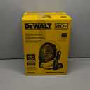 DEWALT 20V MAX Portable Fan, Battery Powered Rechargeable Cordless Shop Fan, Up to 4.5 Hrs Runtime, Variable Speed, 650 CFM, Tool Only (DCE512B)