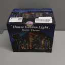 Laser Christmas Projector Lights Outdoor(GRB), 4 Holiday Theme HD Effects (Christmas, Firefly, Halloween, Dots and Lines), Christmas Decorations Projector Light Show for House Garden Party