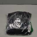 MAYFASEY Women's Elegant High Split Flare Sleeve Formal Evening Gowns Maxi Dress with Cape (Black) S