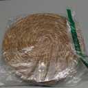 Aneco 4 Pack 12-Inch Round Woven Placemats Natural Hand-Woven Boho Rattan Wicker Bulrush Placemat Farmhouse Rustic Braided Table Mats for Dining & Kitchen Decor