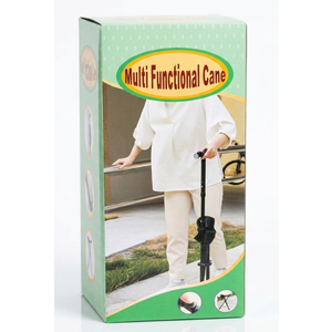 Walking Cane for Men & Women, Foldable Free Standing Cane