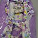 June Garden Cozy Dream Doll Bassinet - Baby Doll Portable Carrier - Fits for American Girl Dolls up to 14" - Soft Pillow & Safety Buckle Included - Purple