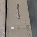 Feonase Full Size Bed Frame with Luxury Wingback and Fast Charging Station,Full Upholstered Button Tufted Storage Headboard Platform Bed,Sturdy Wooden Slats Support,Noise-Free, Easy Assembly,Dark Gray