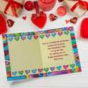 2 x Happy Valentine's Day Card for Grandson, Unique Valentines Day Gifts from Grandma Grandpa, Grandson Valentine Cards