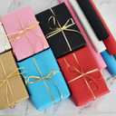 2 x BEISHIDA Dark Pink Gift Wrapping Paper Roll, 15in X 32ft Kraft Bulletin Board Paper Gift Wrap for Christmas Mother's Day Valentine's Day Graduation, Flower Wrap