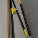 Floor Squeegee for Concrete, 30'' Large Rubber Broom for Tile, 59'' Long Handle Heavy Duty Water Wiper for Garage, Deck