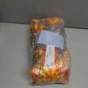 Alupssuc 20 Bundles Artificial Fall Flowers for Outdoors Decoration, Faux Pansies Fake Mums Flowers Plants, UV Resistant No Fade Realistic Silk Pansy for Porch Planter Garden Patio Yard, Autumn Orange