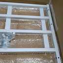 Fixed Window Safety Guard 19x 38 *2 Pack Adjustable Width Prevents Accidental Falls,Non-Egress, Tamper Resistant Screws Included,White