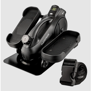 Lifepro FlexStride Under Desk Elliptical Exercise Machine – Compact Motorized Pedal Exerciser - Black