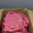 6 Pack Extra Heavy Duty Large Moving Bags with Strong Zipper & Comfortable Handles, Sturdy & Durable Clothes Storage Bags Totes Bins, Packing Moving Boxes for College Supplies, Pink