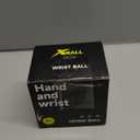 XMALL Torque Ball Hand Exerciser, Grip Strength Trainer, Forearm Strengthener, Wrist Power Gyro Ball, Hand Strengthening Devices, Wrist Strengthener, Finger Exerciser, Auto-Start Colorful Lighting (Black Without Light)