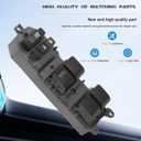 Power Window Master Control Switch Compatible with 2007-2012 Camry, 2009-2016 Corolla, 2006-2012 RAV4, 2012-2014 Tacoma, 2008-2013 Highlander, 2009-2014 Matrix, 2007-2012 Tundra OEM 8482002190