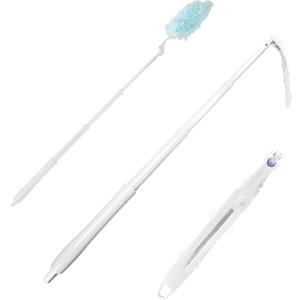 KeFanta Heavy Duty Duster Handles Replacement Compatible with Swiffer Duster Refills, Extendable Handle, Adjustable Length (1Pcs)