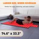 520 LEDs Dual Full Body Red Light Therapy Mat, Red Light Therapy Blanket, 2in1 LEDs(660nm& 850nm), Premium Leather, Adjustable Timer & Intensity